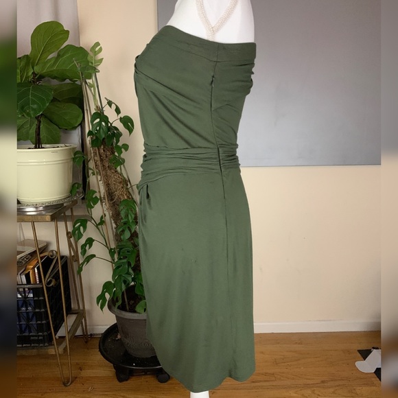 Cynthia Steffe one shoulder ruched mini dress - Picture 3 of 9